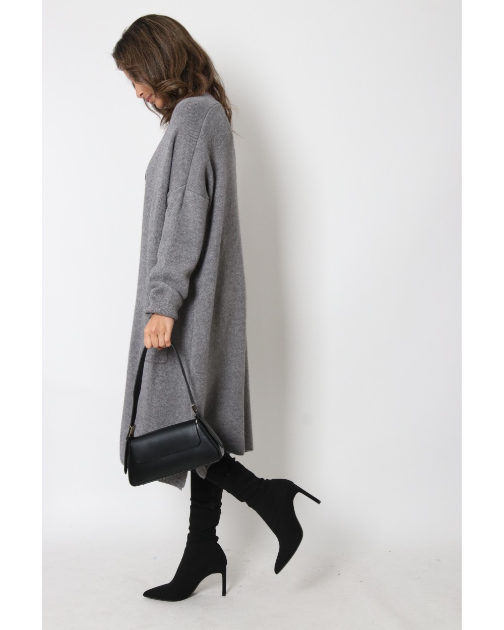 Cherry oversize vest