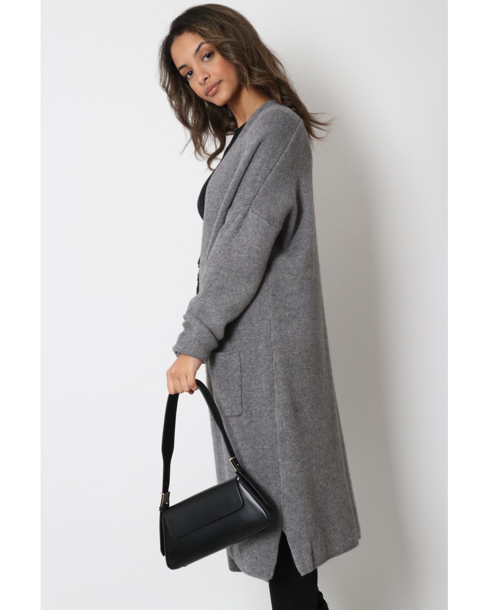 Cherry oversize vest