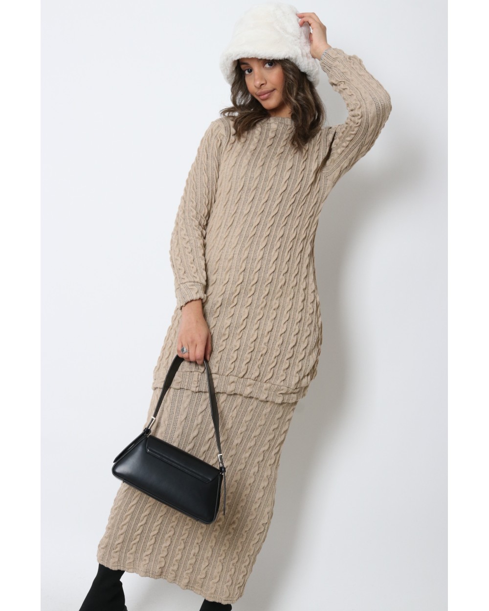 Lolla pullover and skirt set