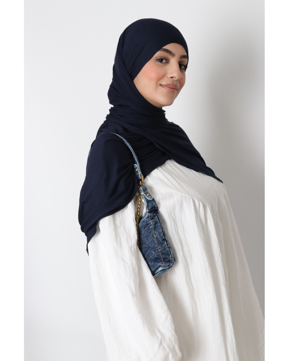 Hijab jersey à nouer