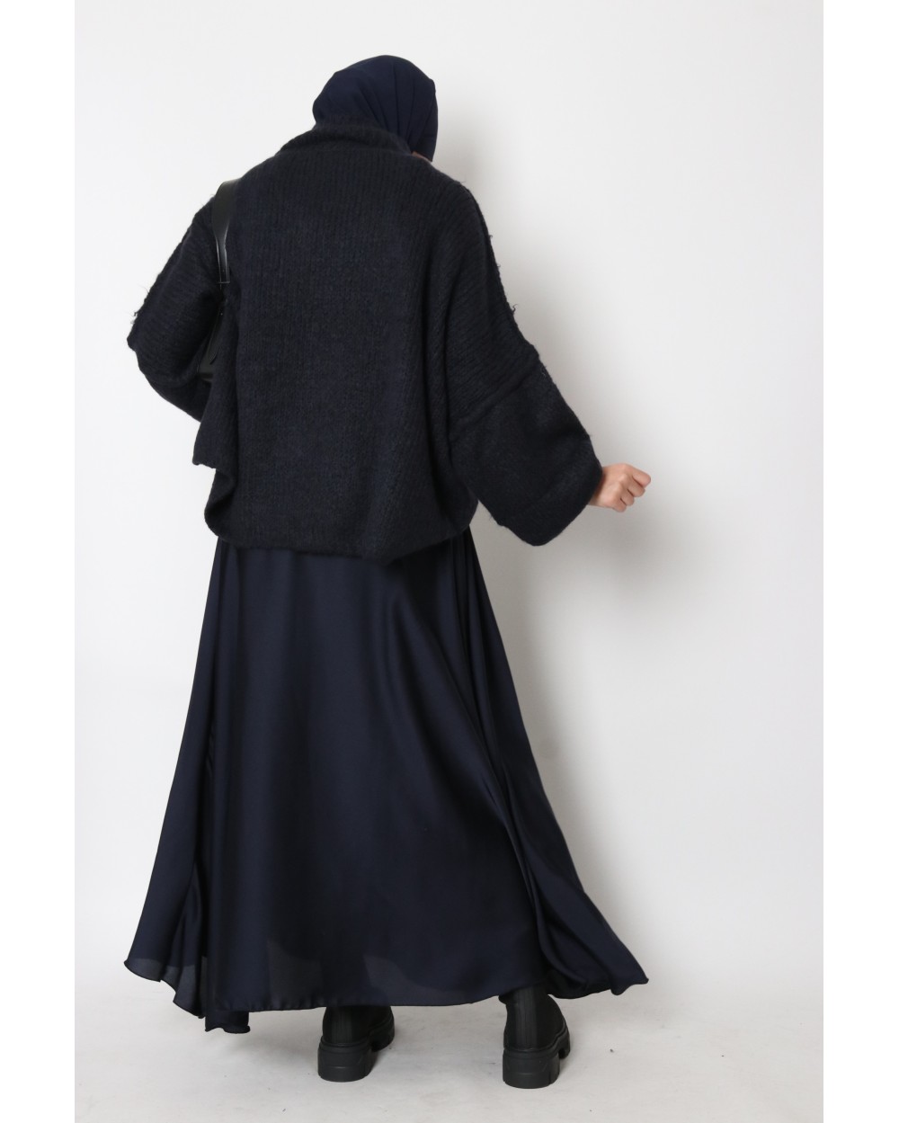 Oversized maxi sweater