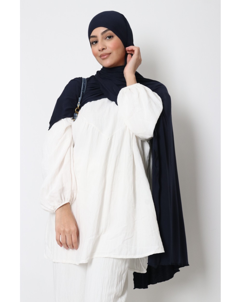 Hijab jersey à nouer