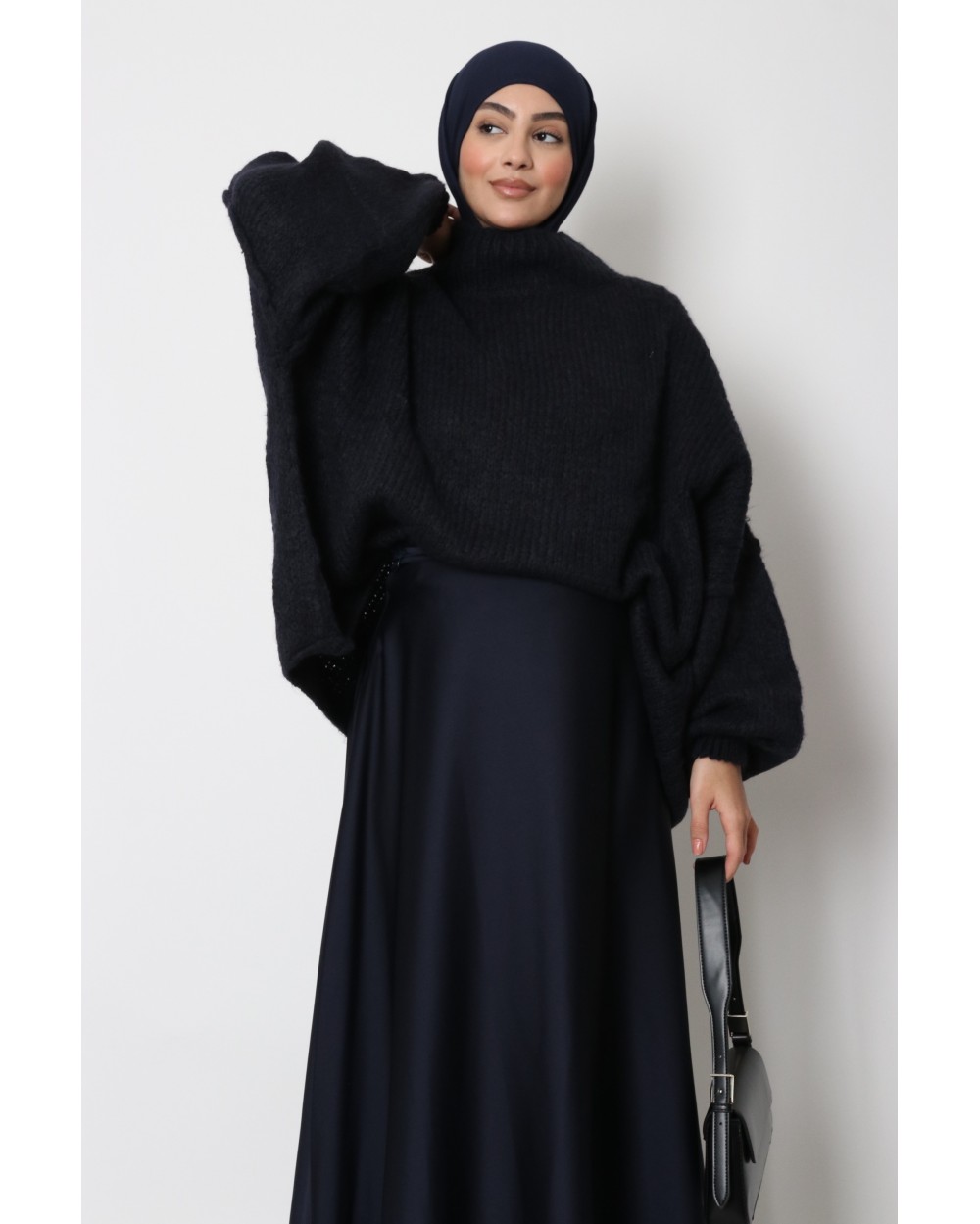 Oversized maxi sweater