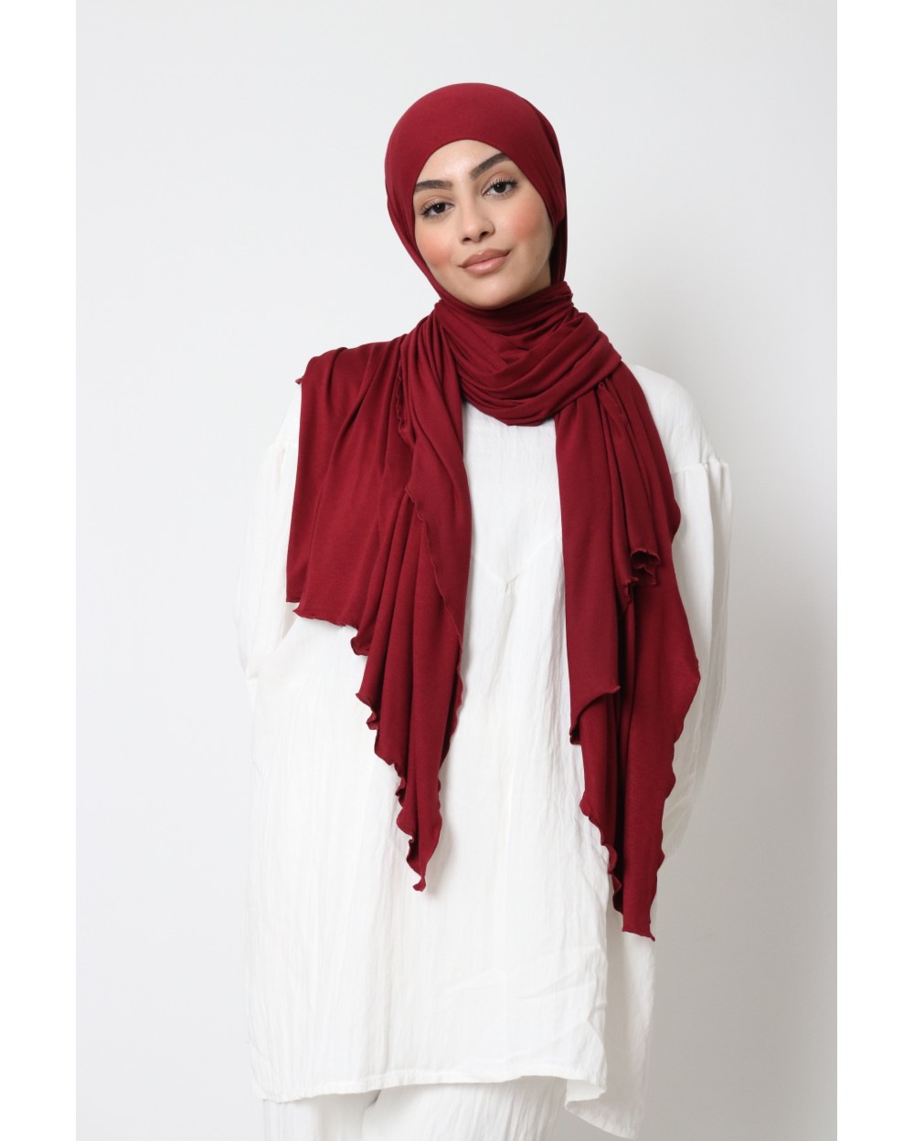 Hijab jersey à nouer