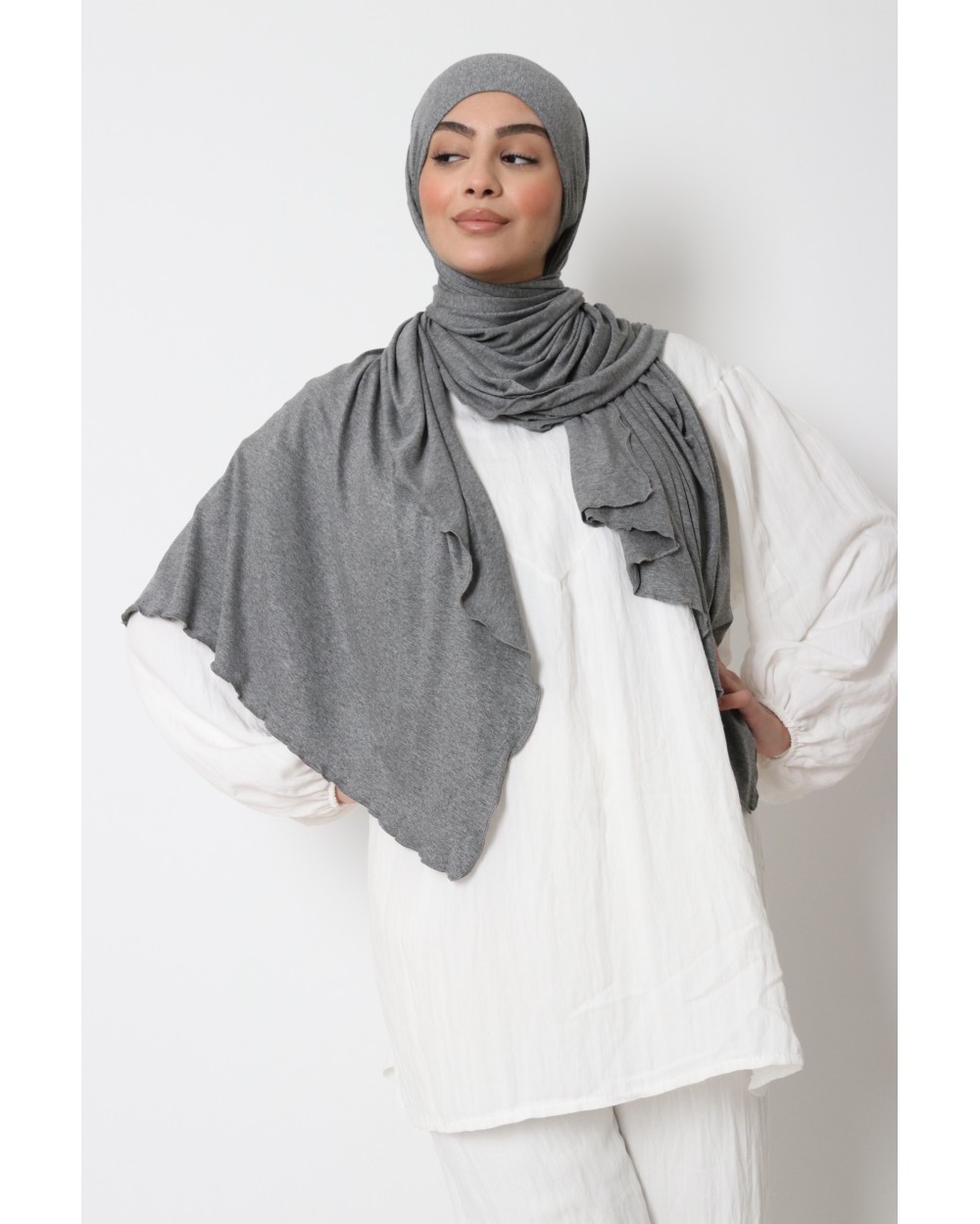 Hijab jersey à nouer
