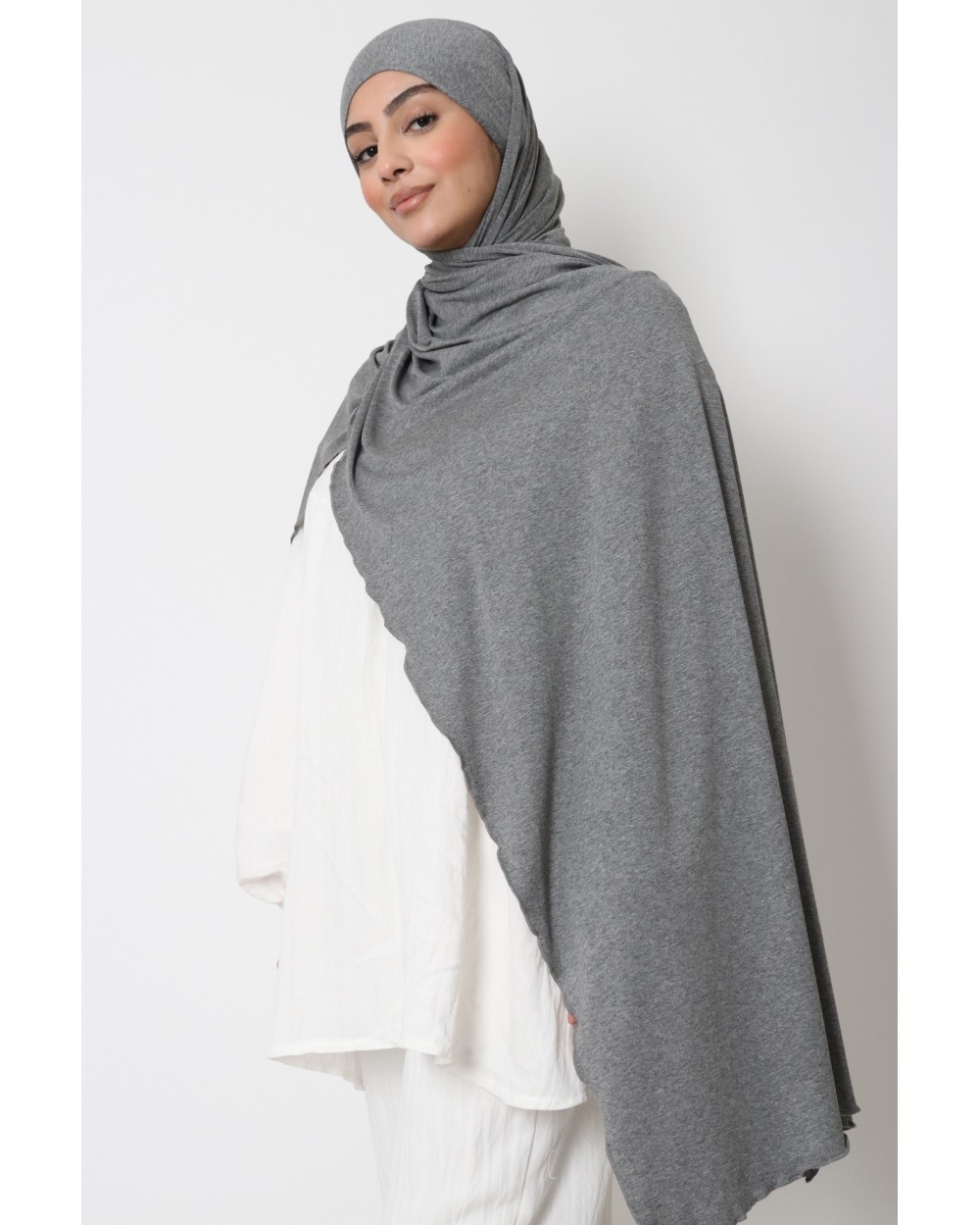 Hijab jersey à nouer