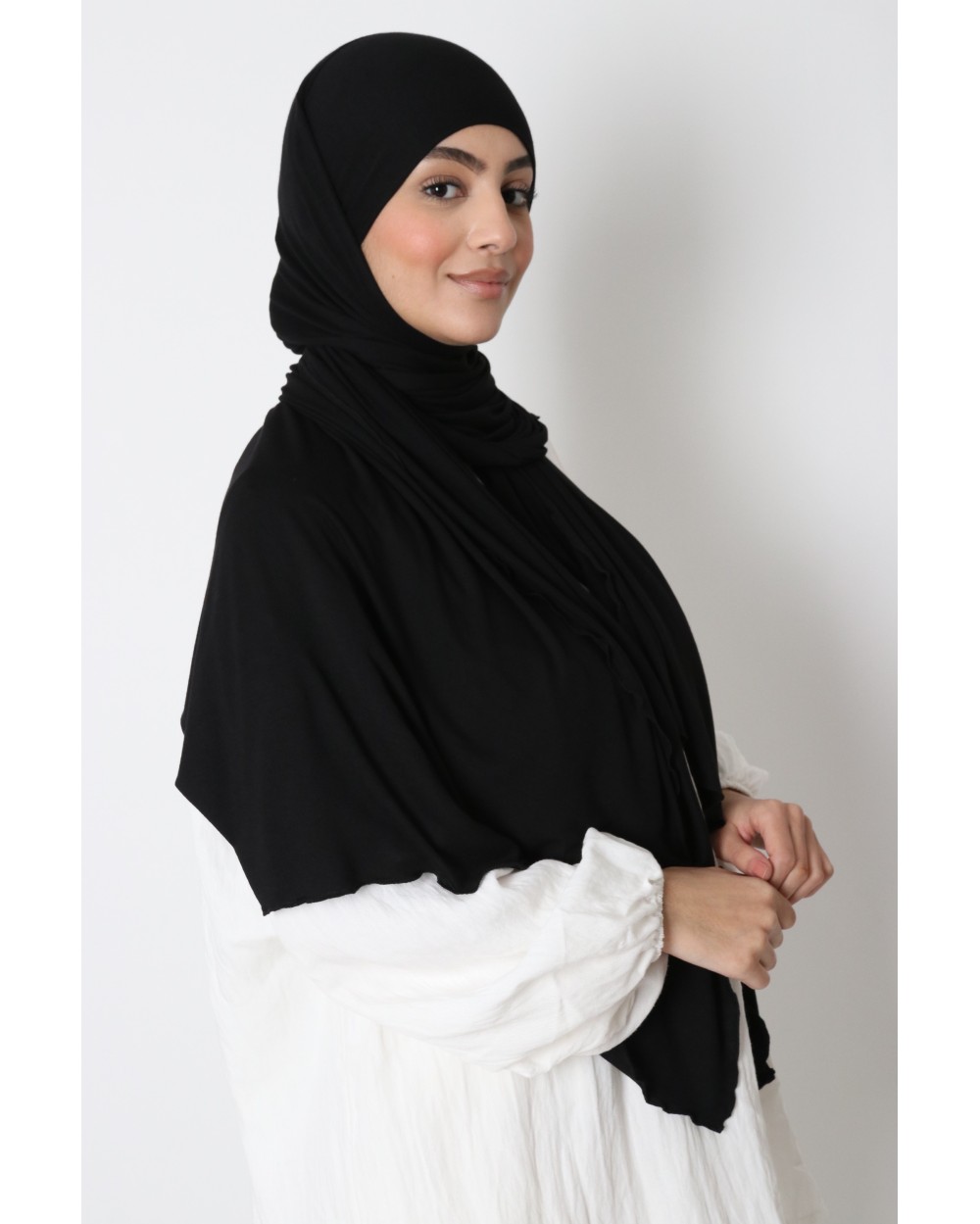 Hijab jersey à nouer