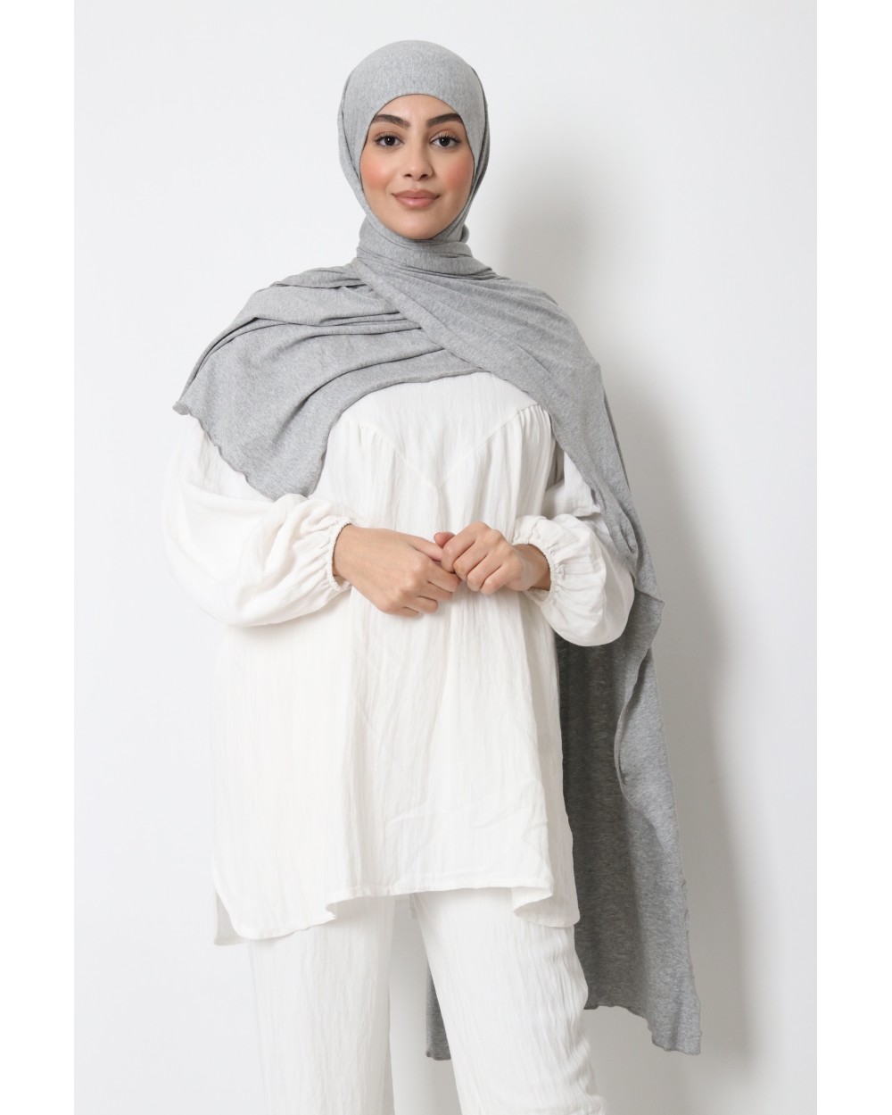 Hijab jersey à nouer