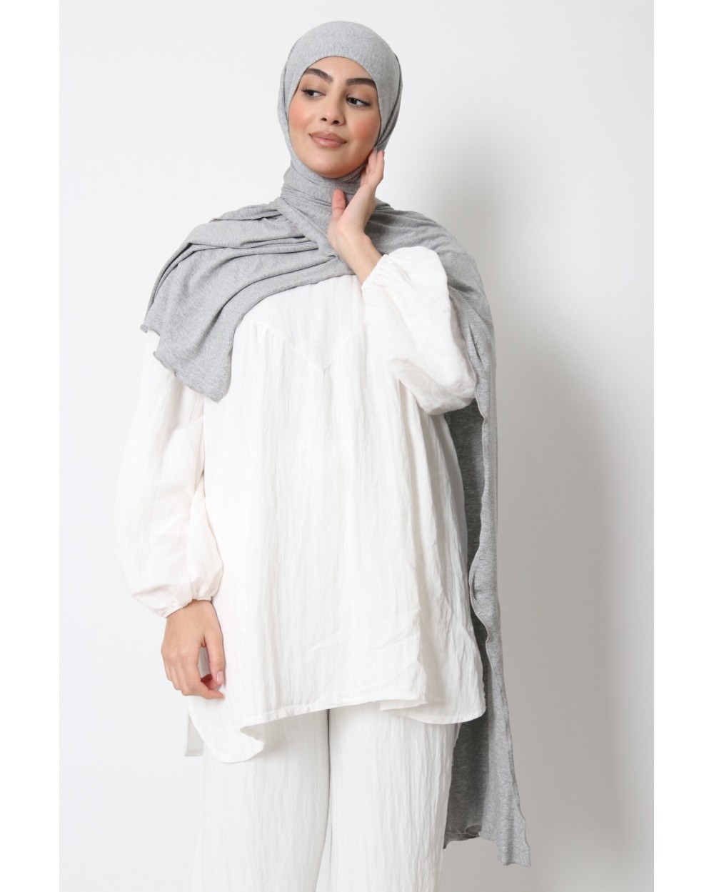 Hijab jersey à nouer