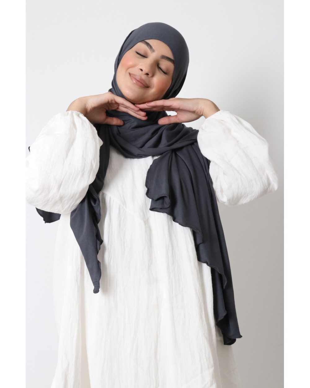 Hijab jersey à nouer