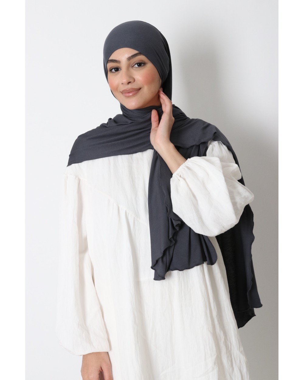 Hijab jersey à nouer