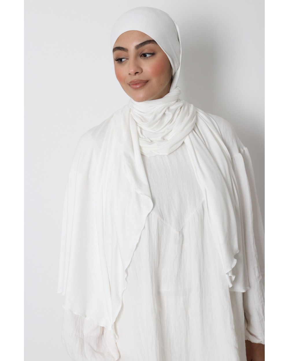 Hijab jersey à nouer