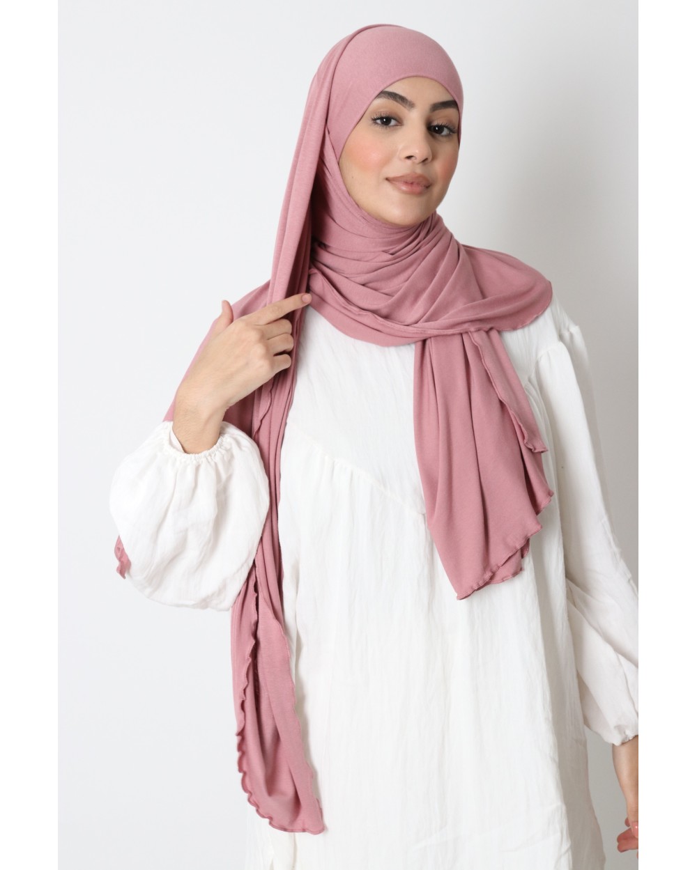 Hijab jersey à nouer
