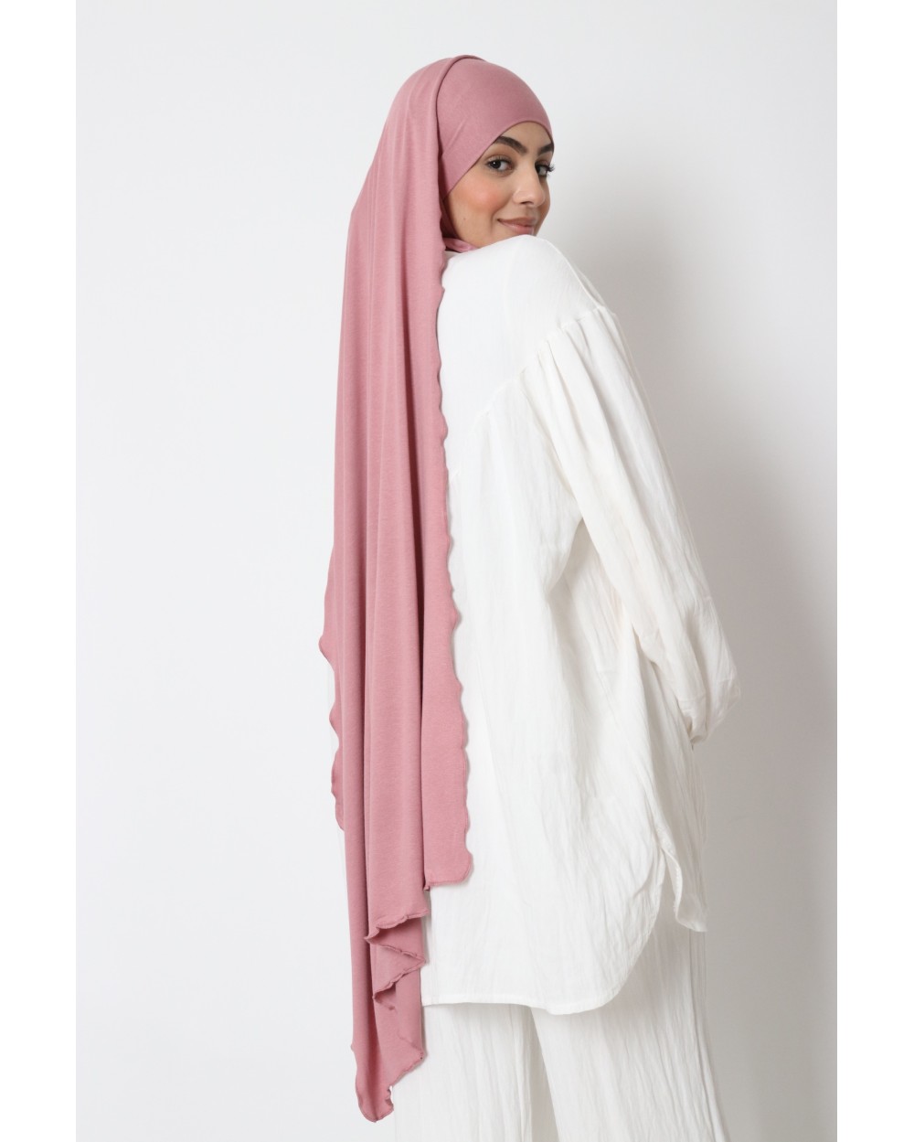 Hijab jersey à nouer
