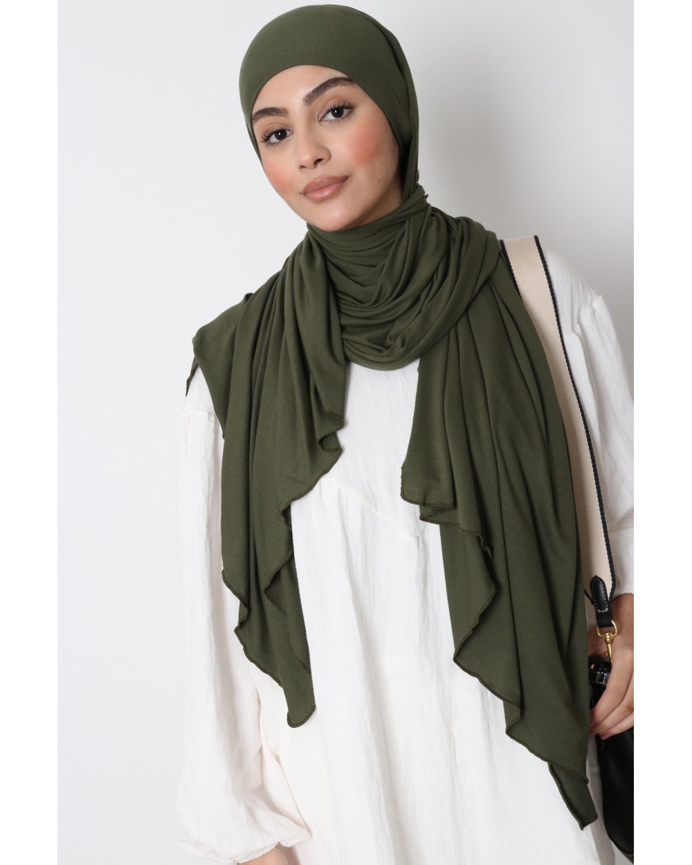 Hijab jersey à nouer