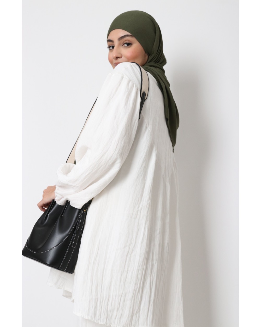 Hijab jersey à nouer