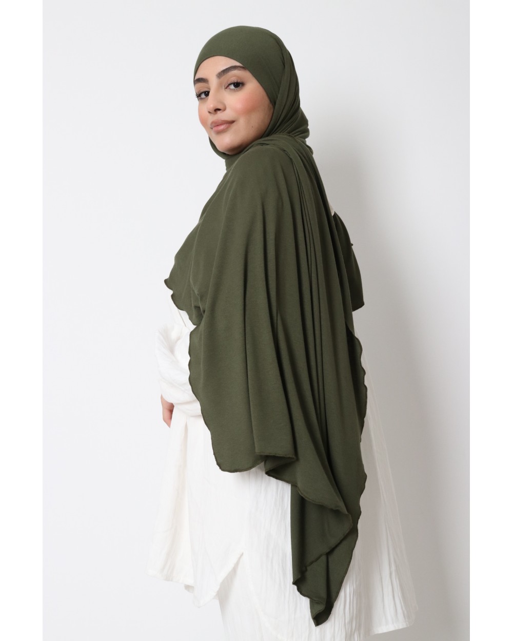 Hijab jersey à nouer