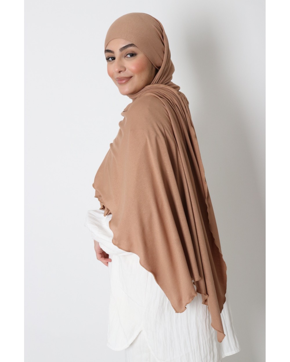 Hijab jersey à nouer
