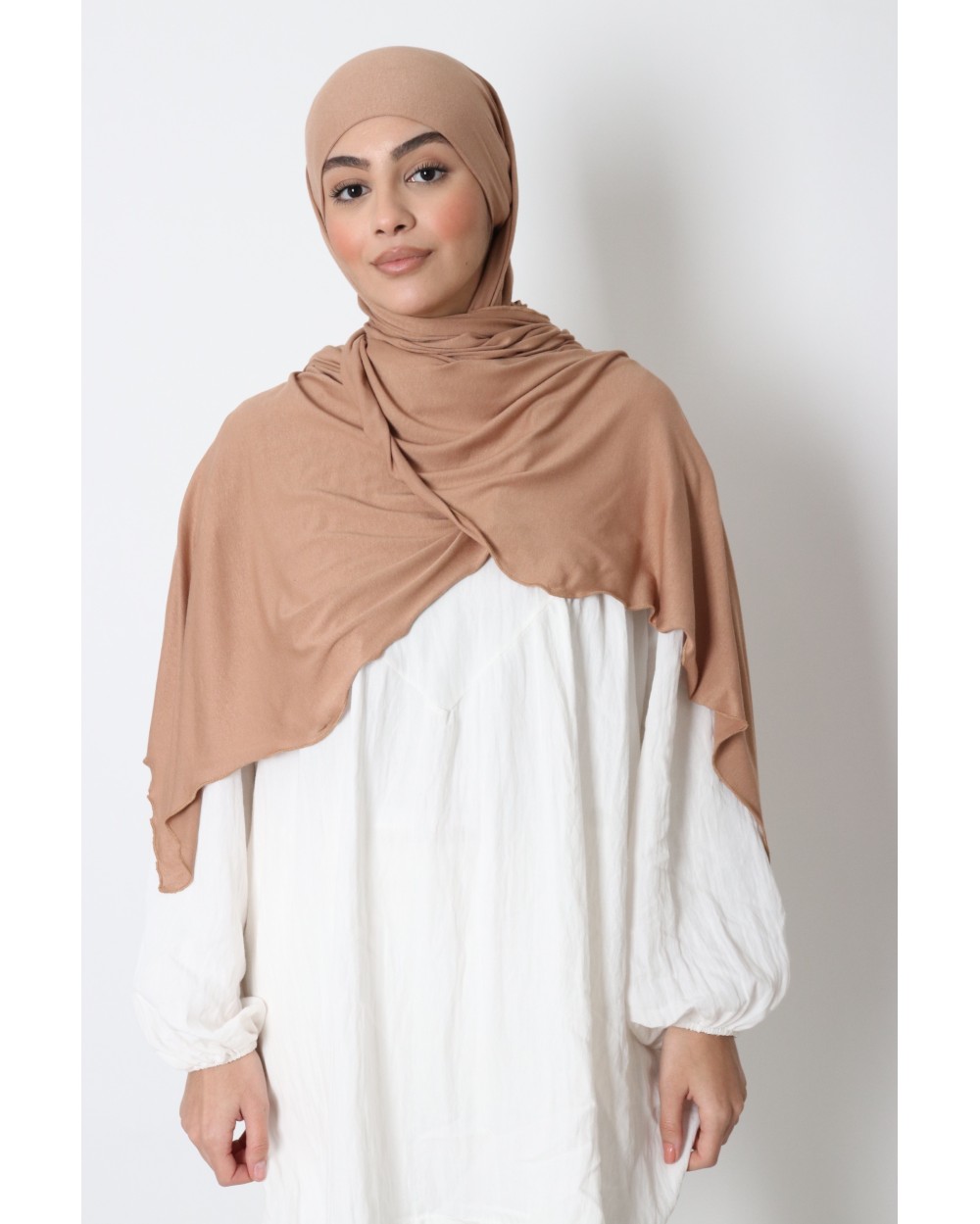 Hijab jersey à nouer