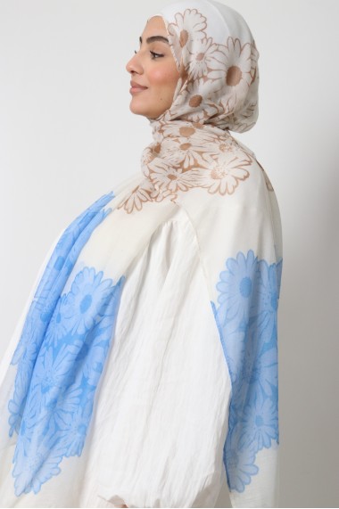 Hijab imprimé fleur