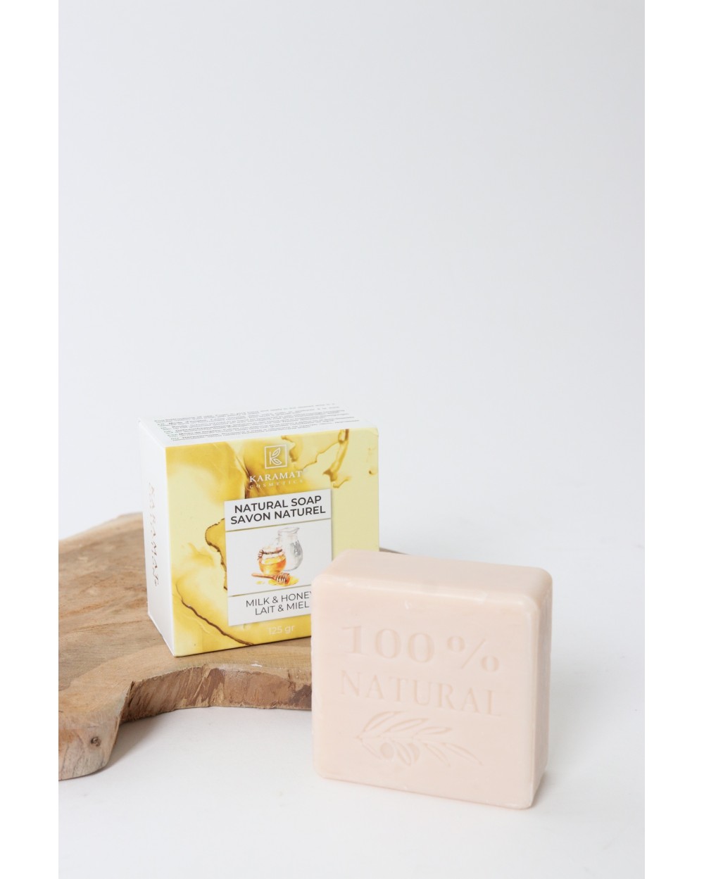 Karamat milk and honey natural soap 125 g