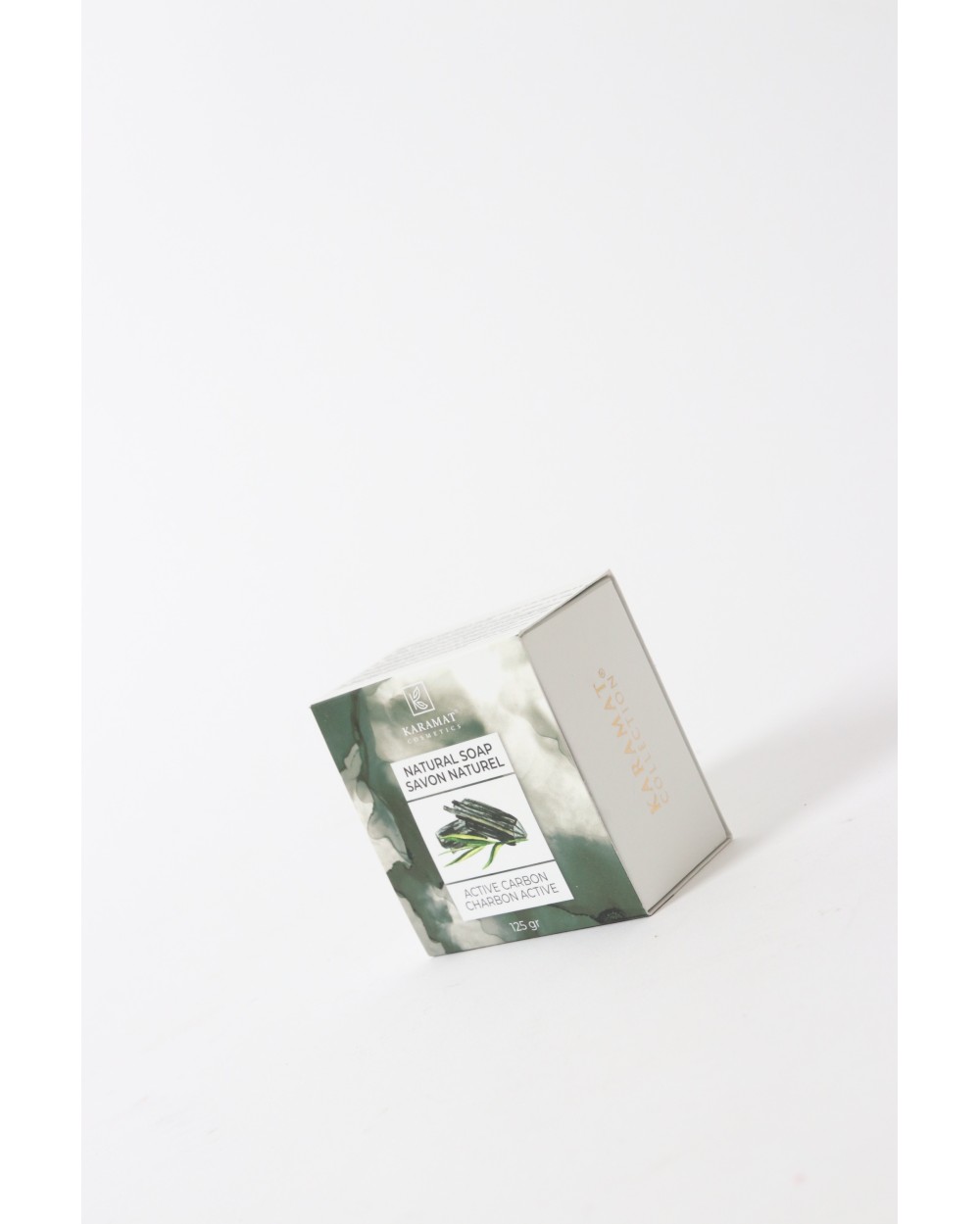 Savon naturel Karamat Charbon actif 125 g