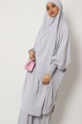 Jilbab with tuxedo sleeves
