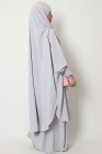 Jilbab with tuxedo sleeves