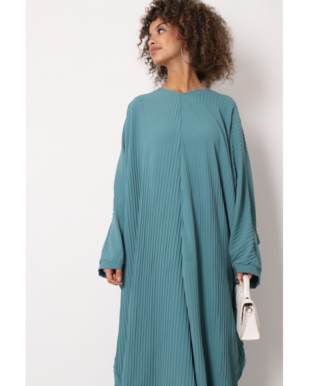 Pleated butterfly dress