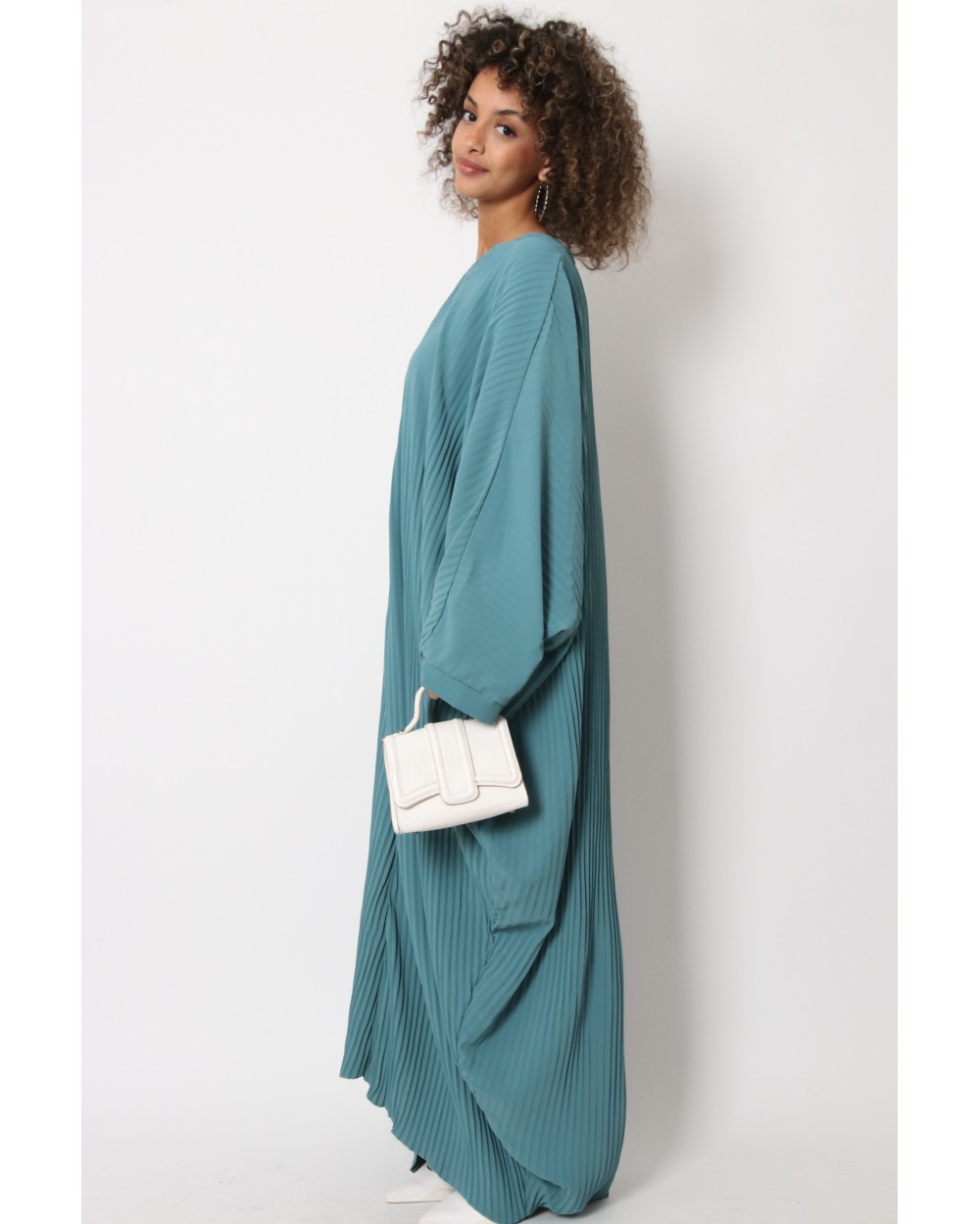 Pleated butterfly dress