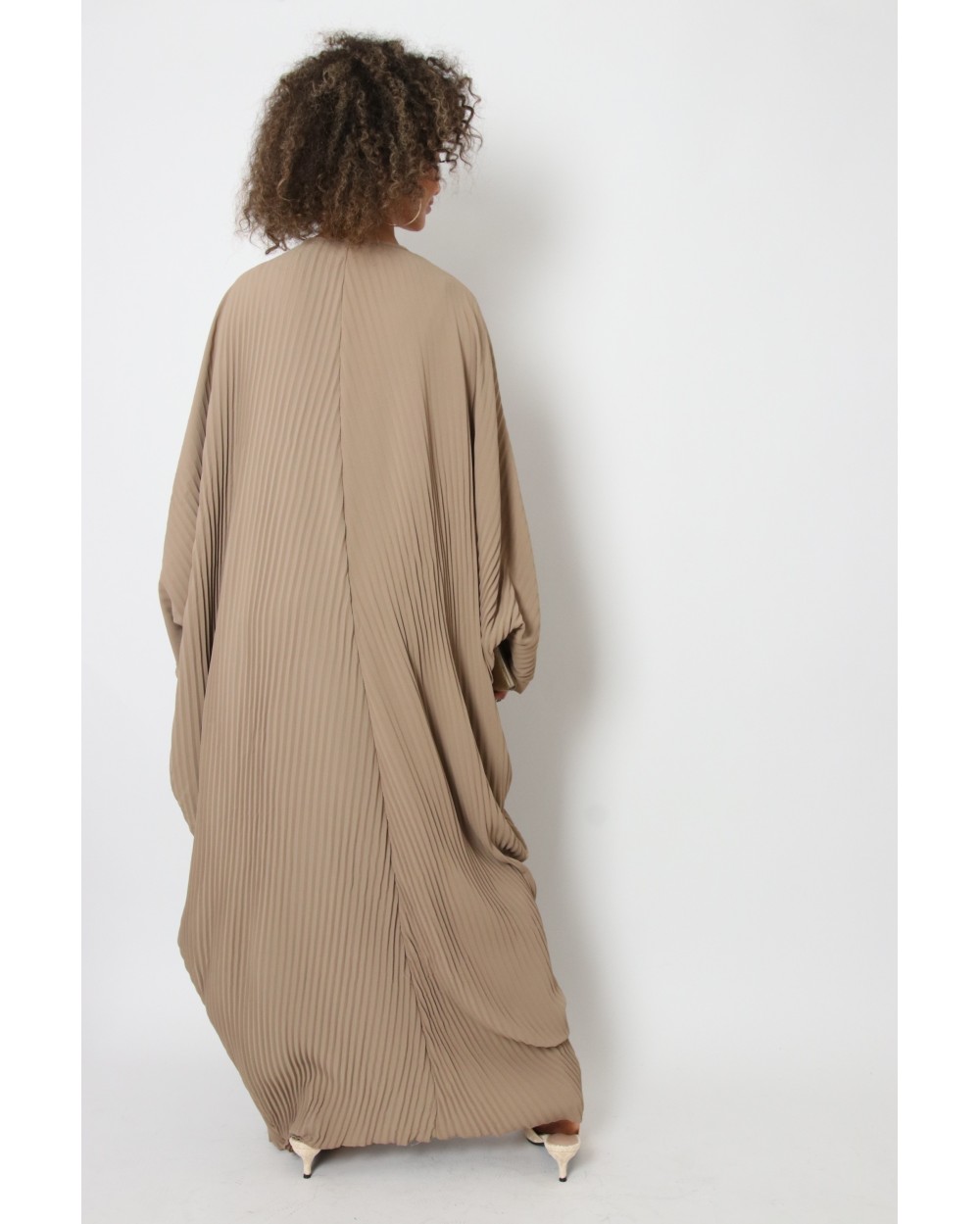 Pleated butterfly dress