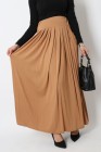 Long skirt with pockets