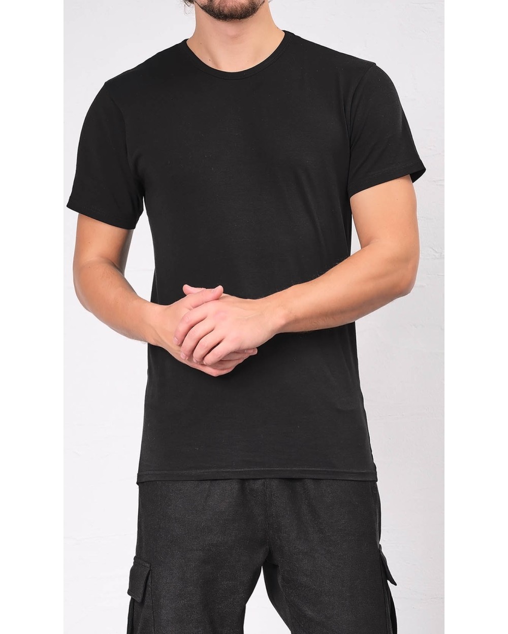 Pack 2 T-shirts longs coton QABAIL