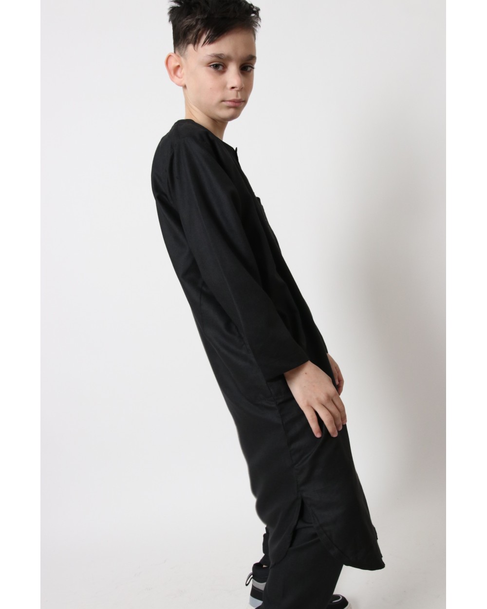 Ensemble qamis pakistanais coton AFAQ LS enfant