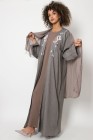 Sandhra beaded dubai kimono set