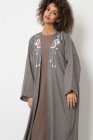 Sandhra beaded dubai kimono set