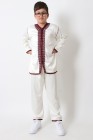 Jabador 3-piece boy burgundy embroidery
