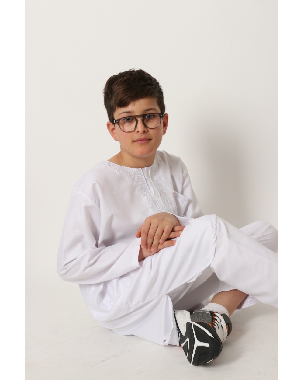 Pakistani set AFAQ LS embroidered boy