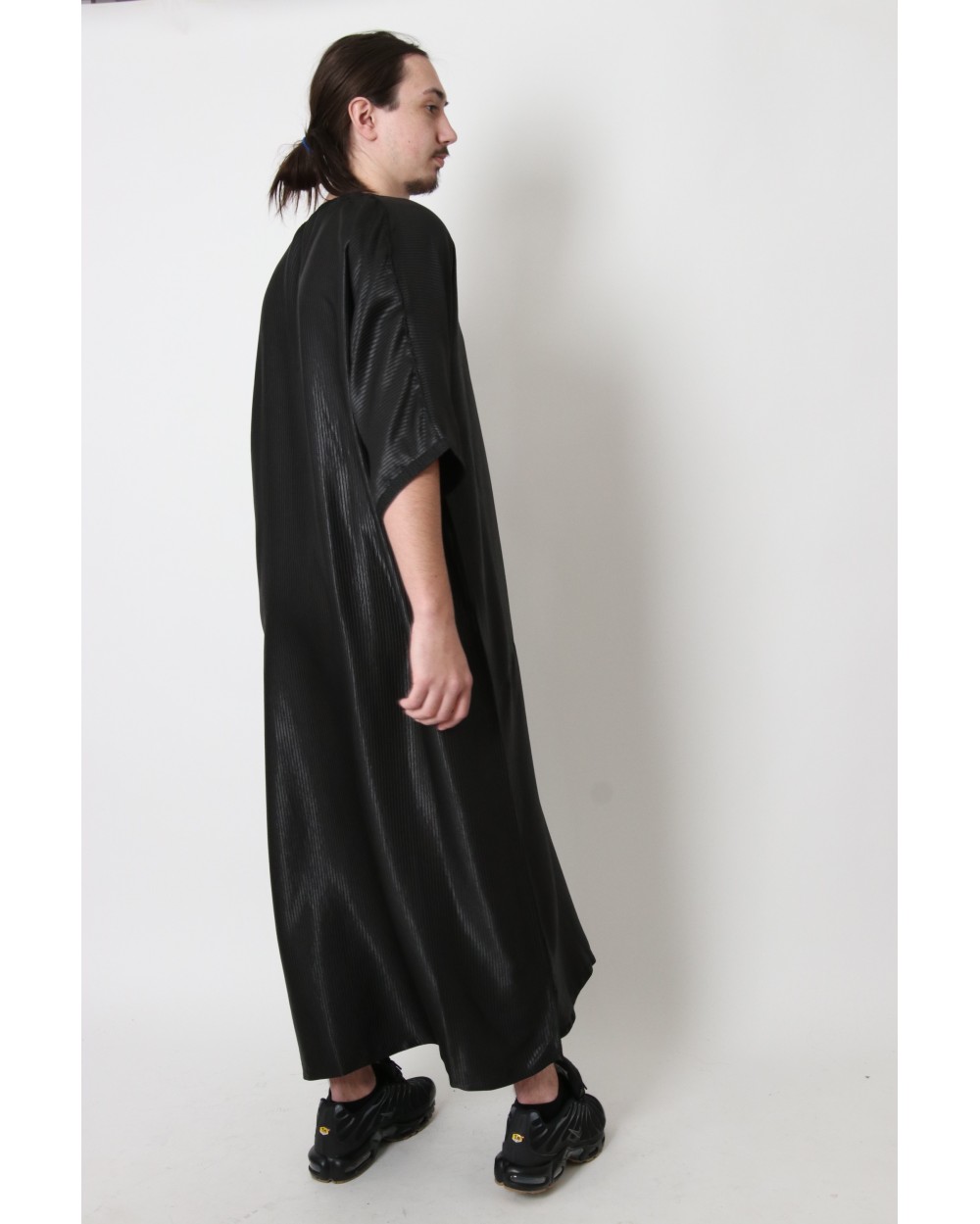 Gandoura marocaine avec rayures