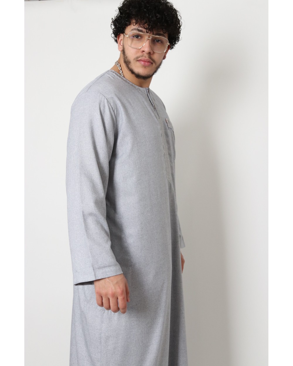 Qamis long coton arcade AFAQ LS