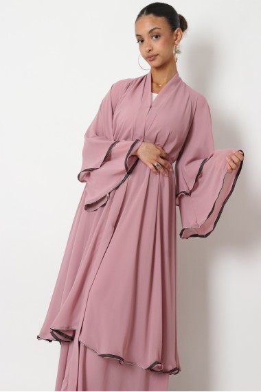 Abaya Kimono ruffled...