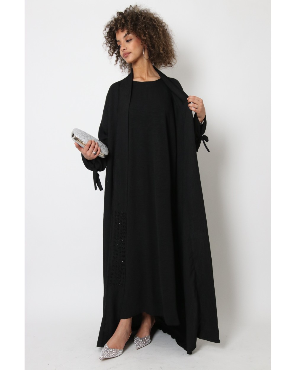 Ensemble abaya kimono dubai Lamya