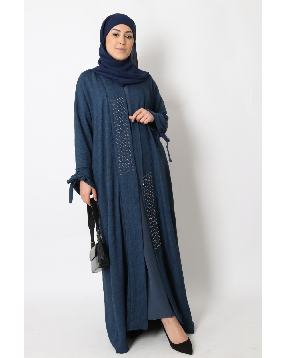 Ensemble abaya kimono dubai Lamya