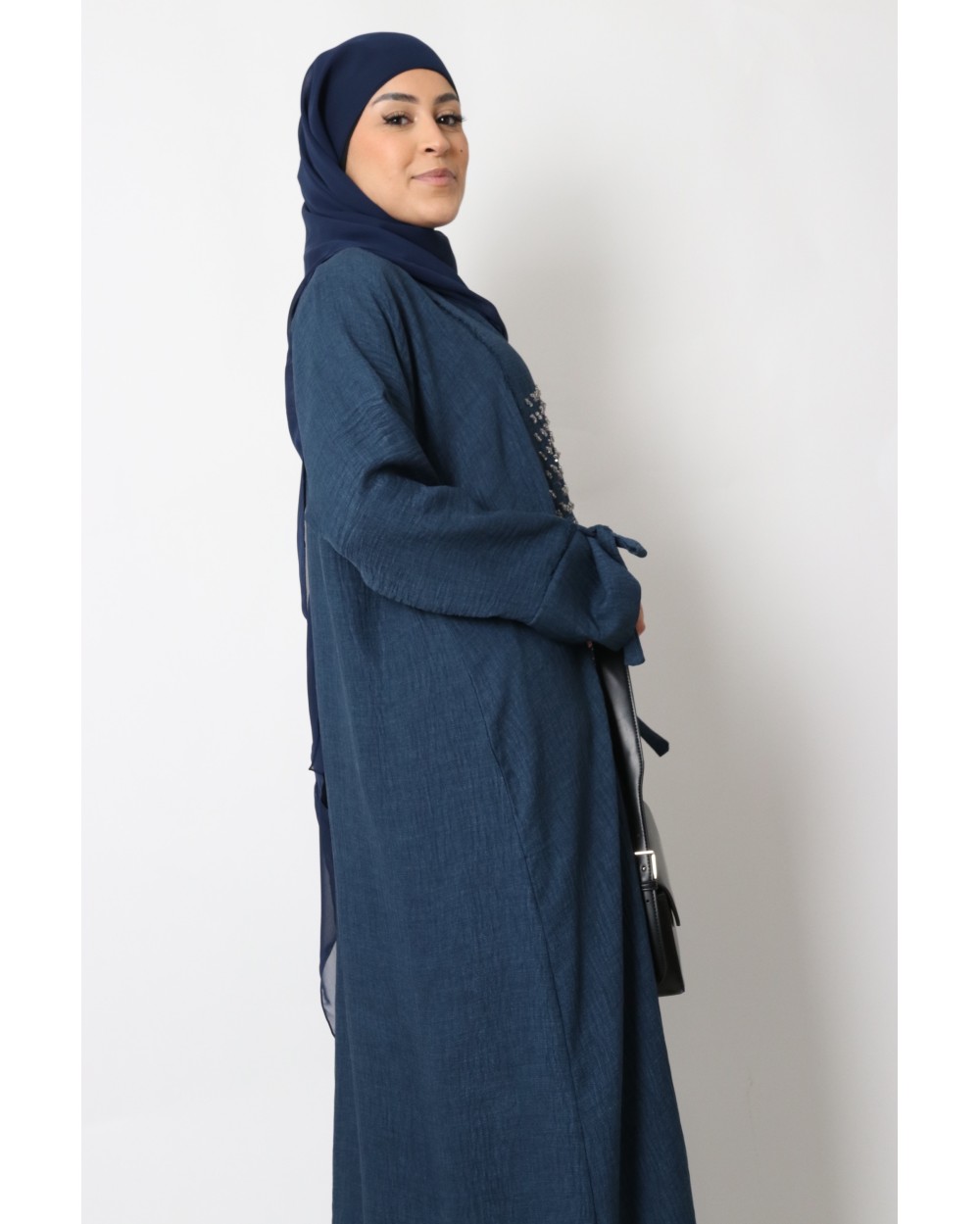 Ensemble abaya kimono dubai Lamya