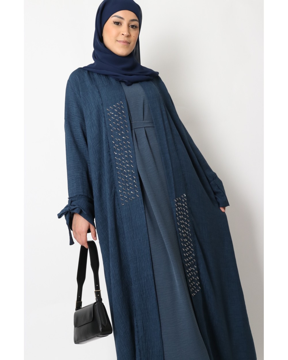 Ensemble abaya kimono dubai Lamya