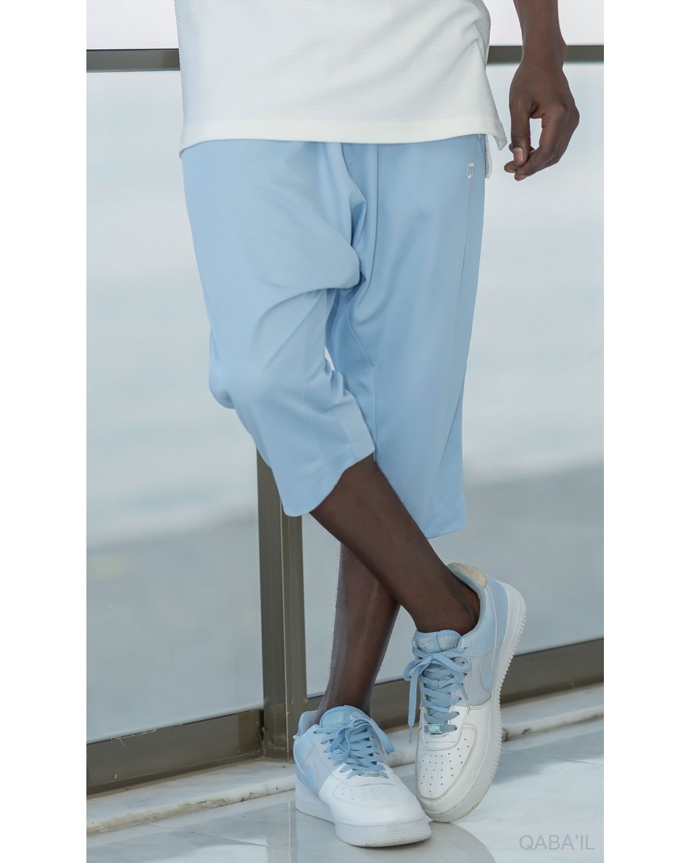 Sarouel pantacourt léger Qaba'il