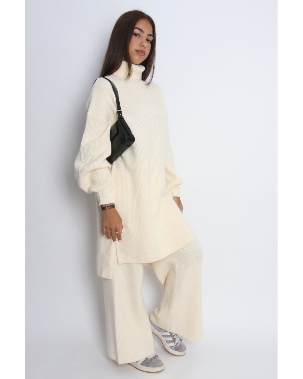 Ensemble Pull Col roulé