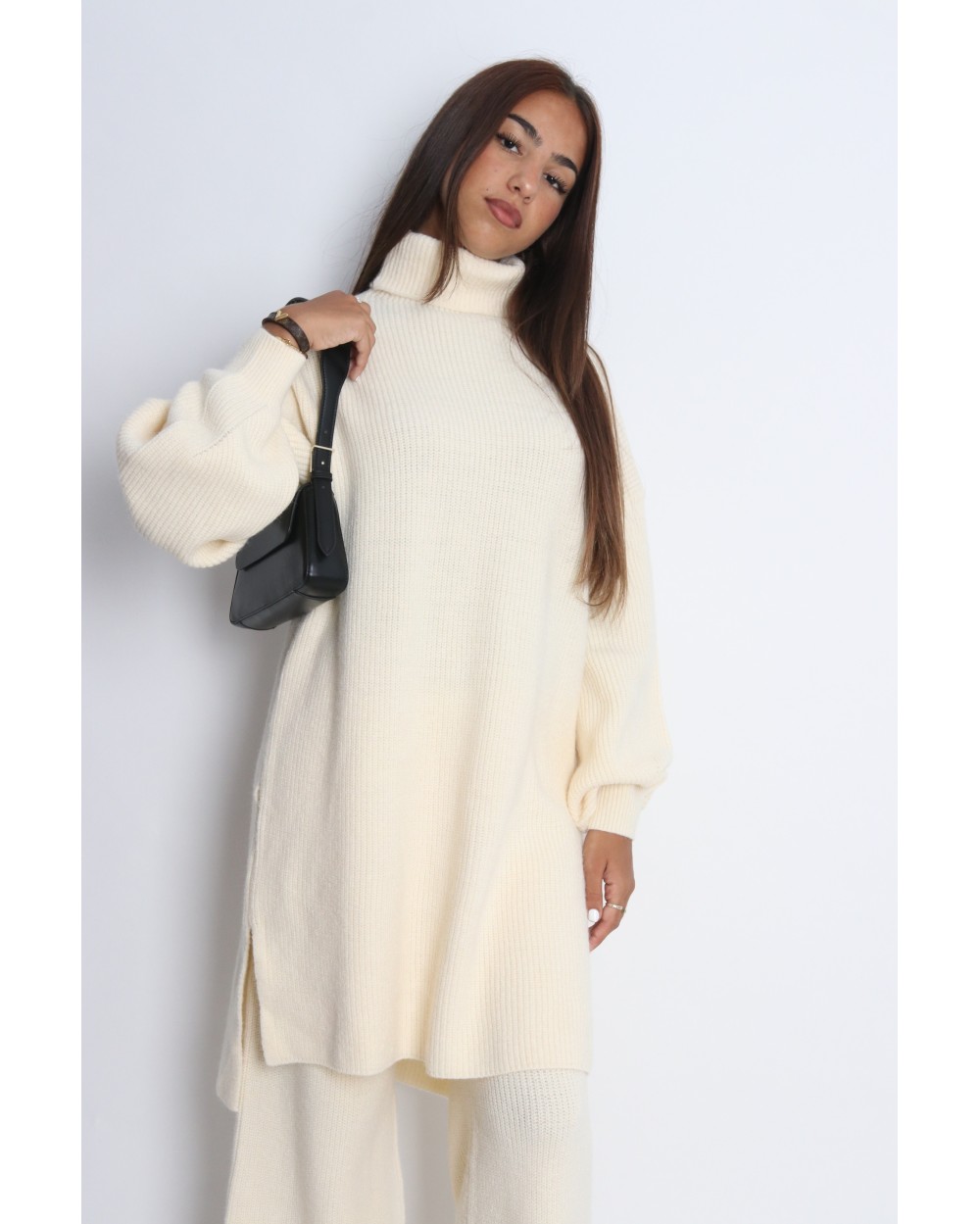 Ensemble Pull Col roulé