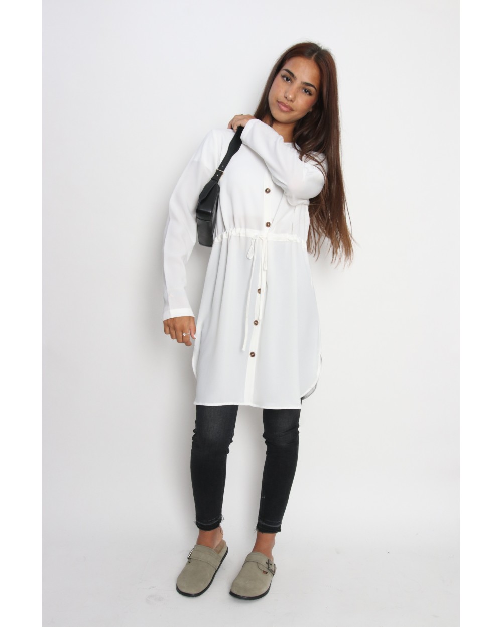 Tahira buttoned tunic