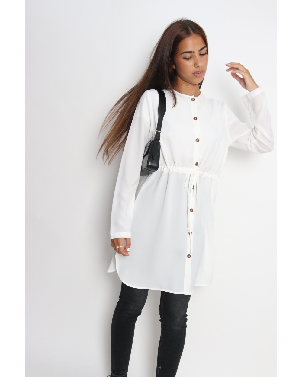 Tahira buttoned tunic